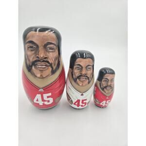 Archie Griffin Ohio State Buckeyes Stackerdolls 3-Piece Hand-Painted Nesting